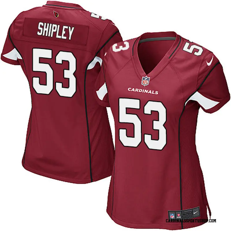Game Women's A.Q. Shipley Arizona Cardinals Nike Team Color Jersey - Red