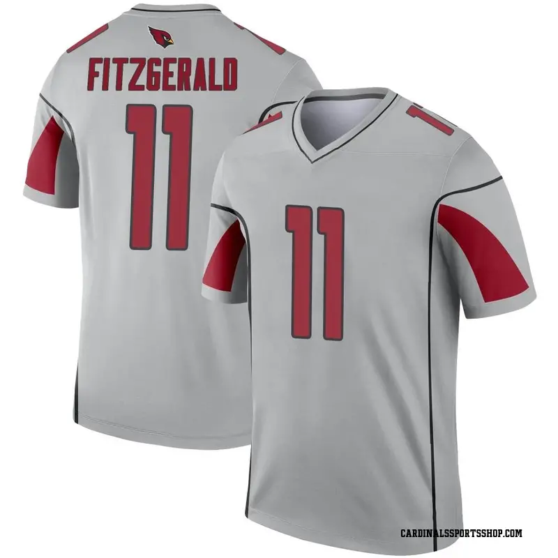 Men's Nike Pat Elflein Cardinal Arizona Cardinals Team Game Jersey Size: Medium