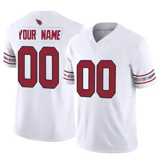 Geoff Swaim Men's Nike Cardinal Arizona Cardinals Custom Game Jersey Size: Small